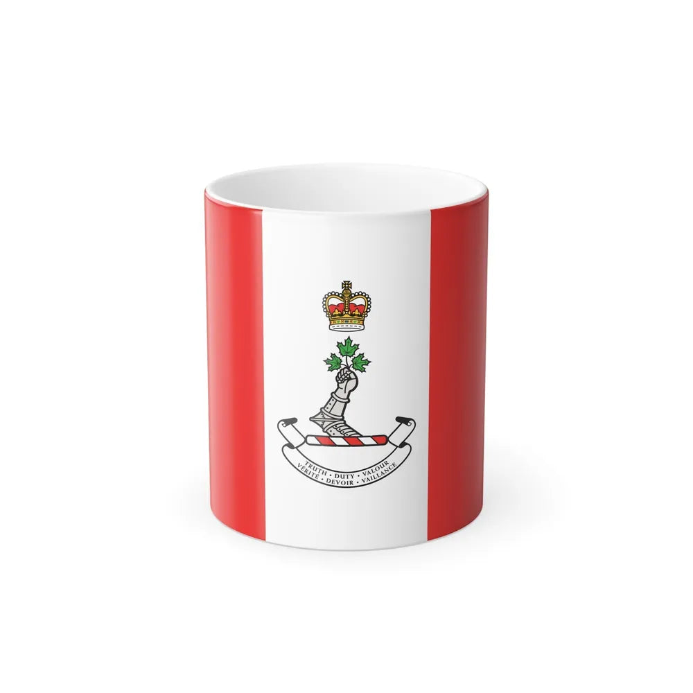 Flag of the Royal Military College of Canada - Color Changing Coffee Mug-11oz-Go Mug Yourself