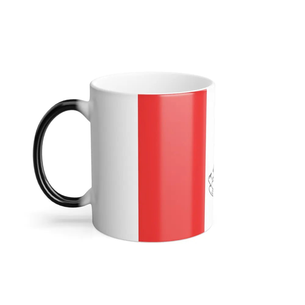 Flag of the Royal Military College of Canada - Color Changing Coffee Mug-Go Mug Yourself