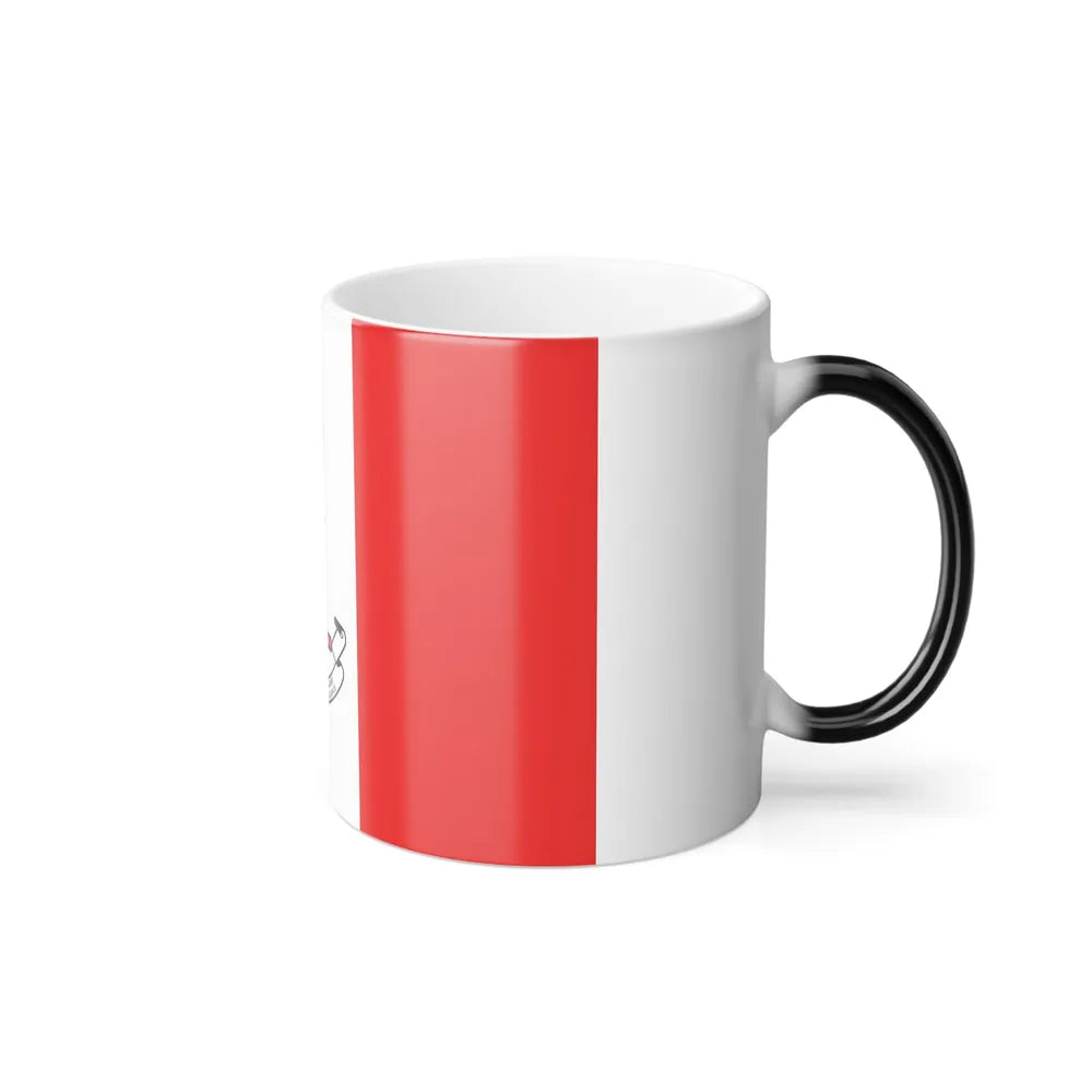 Flag of the Royal Military College of Canada - Color Changing Coffee Mug-Go Mug Yourself