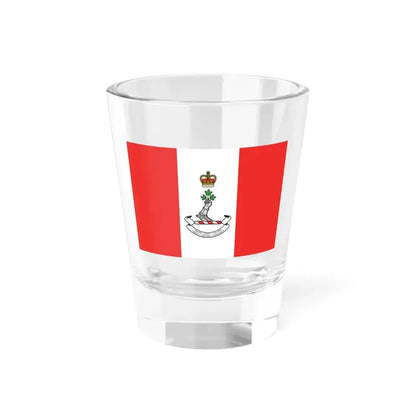 Flag of the Royal Military College of Canada - Shot Glass 1.5oz 1.5oz - Go Mug Yourself