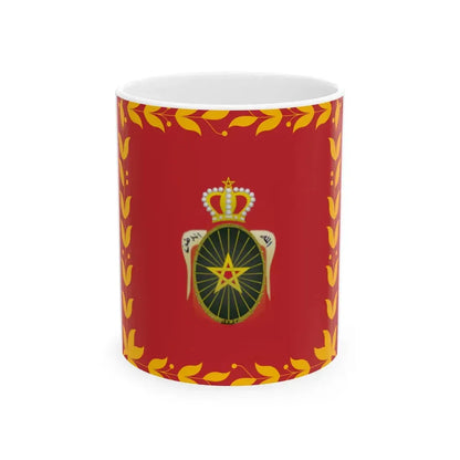 Flag of the Royal Moroccan Army (Morocco) White Coffee Mug 11oz - Go Mug Yourself