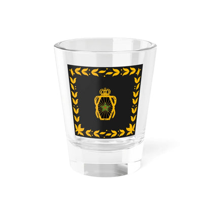 Flag of the Royal Moroccan Gendarmerie (Morocco) Shot Glass 1.5oz 1.5oz - Go Mug Yourself