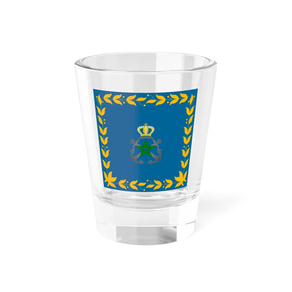 Flag of the Royal Moroccan Navy (Morocco) Shot Glass 1.5oz 1.5oz - Go Mug Yourself