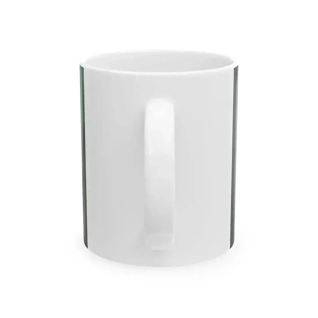 Flag of the Royal Saudi Air Defense Forces (Saudi Arabia) White Coffee Mug - Go Mug Yourself