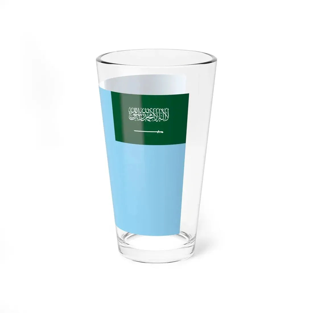 Flag of the Royal Saudi Air Force Seal (Saudi Arabia) Pint Glass 16oz - Go Mug Yourself