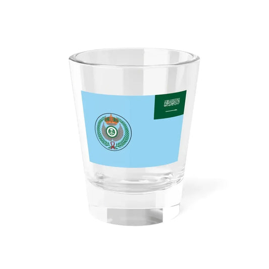 Flag of the Royal Saudi Air Force Seal (Saudi Arabia) Shot Glass 1.5oz 1.5oz - Go Mug Yourself