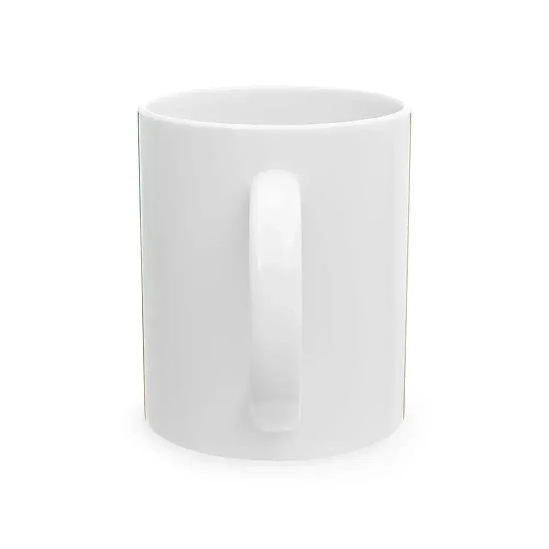 Flag of the Royal Saudi Land Forces (Saudi Arabia) White Coffee Mug - Go Mug Yourself