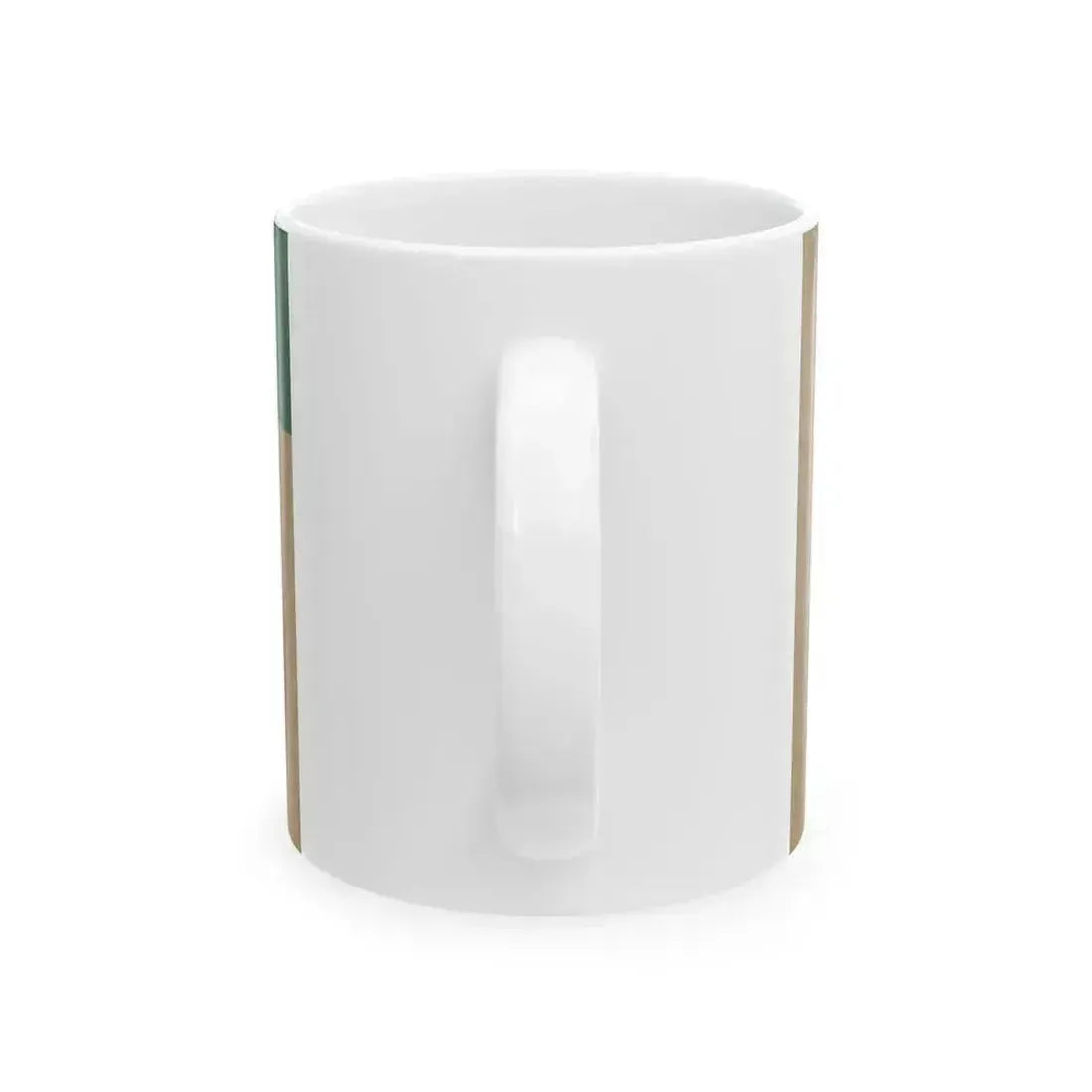Flag of the Royal Saudi Land Forces (Saudi Arabia) White Coffee Mug - Go Mug Yourself