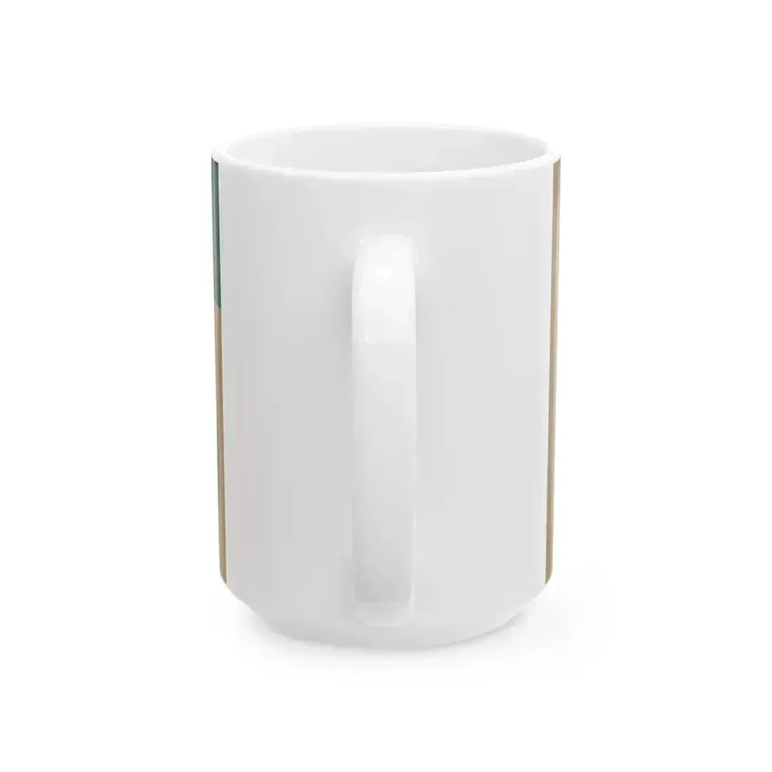 Flag of the Royal Saudi Land Forces (Saudi Arabia) White Coffee Mug - Go Mug Yourself