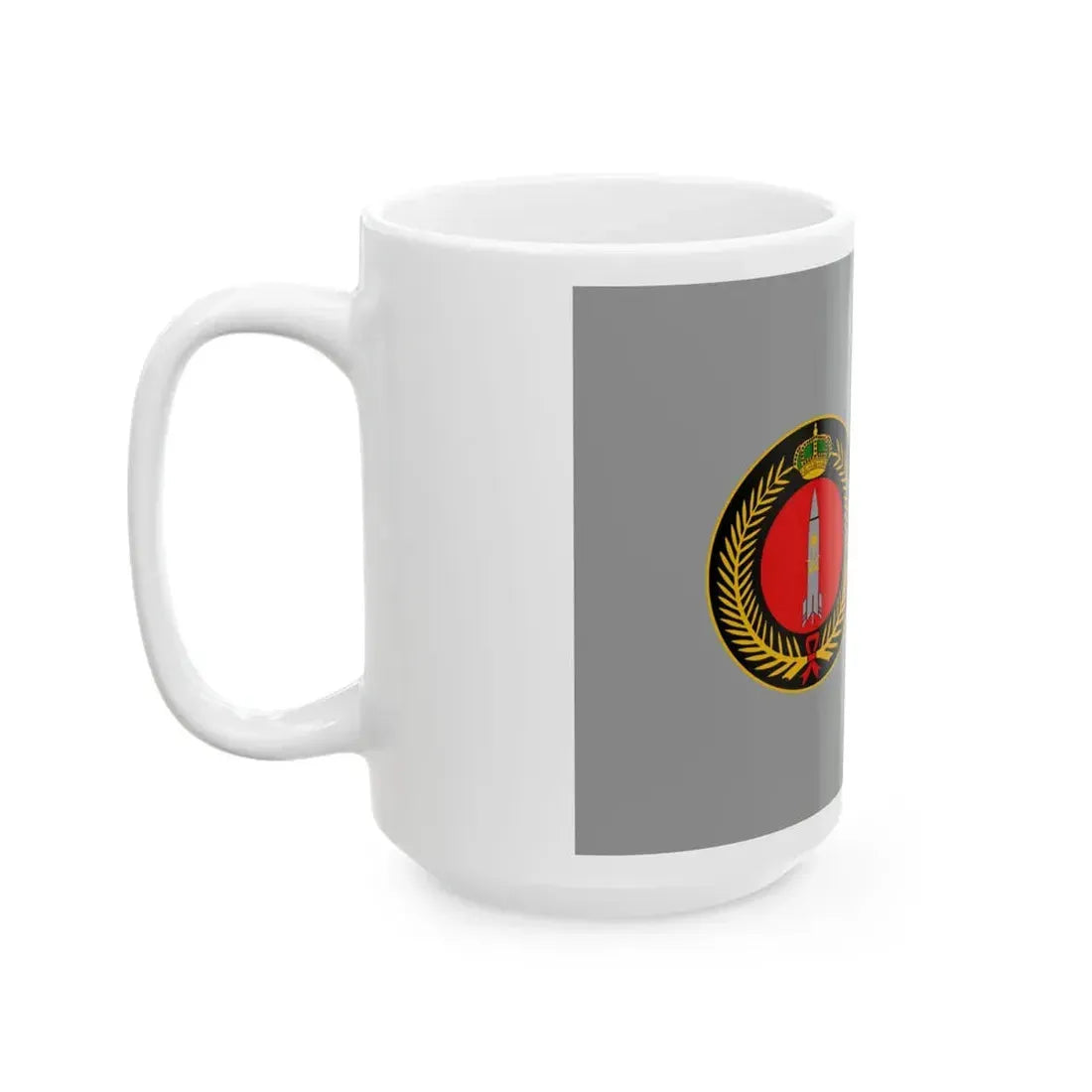 Flag of the Royal Saudi Strategic Missile Force (Saudi Arabia) White Coffee Mug - Go Mug Yourself