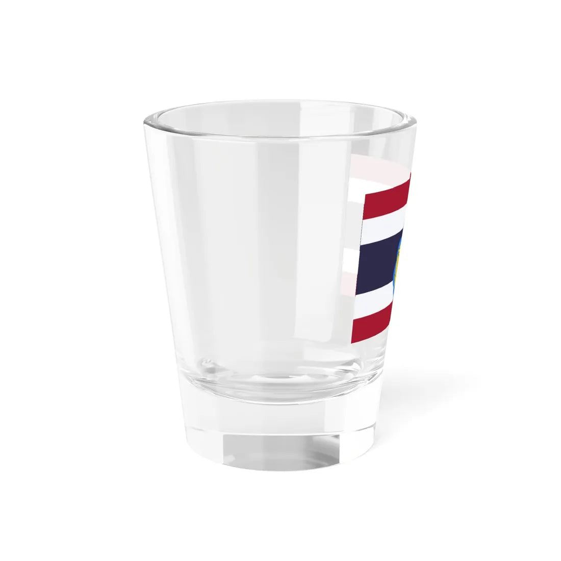 Flag of the Royal Siamese Air Force Division 1936-1939 (Thailand) Shot Glass 1.5oz - Go Mug Yourself