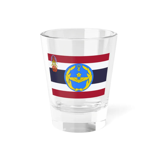 Flag of the Royal Thai Air Force 1939-1946 (Cambodia) Shot Glass 1.5oz 1.5oz - Go Mug Yourself