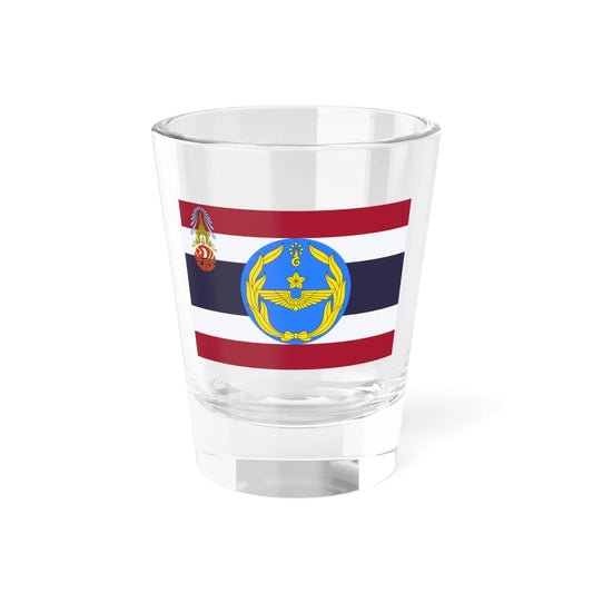 Flag of the Royal Thai Air Force 1946-1962 (Cambodia) Shot Glass 1.5oz 1.5oz - Go Mug Yourself