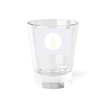 Flag of the Royal Thai Navy (Thailand) Shot Glass 1.5oz - Go Mug Yourself