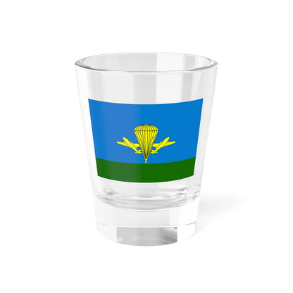 Flag of the Russian Airborne Troops (Russia) Shot Glass 1.5oz 1.5oz - Go Mug Yourself