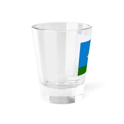Flag of the Russian Airborne Troops (Russia) Shot Glass 1.5oz - Go Mug Yourself