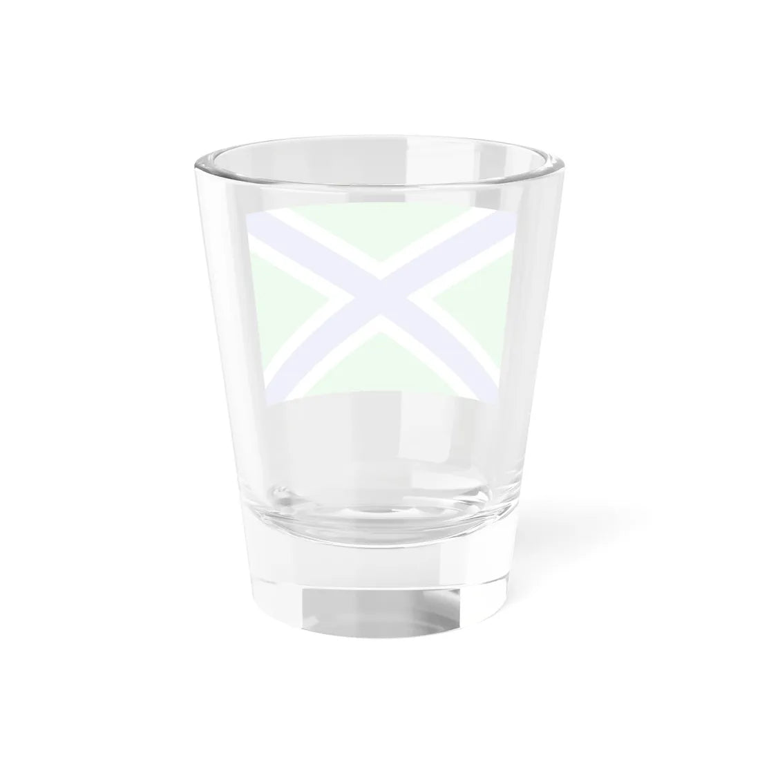 Flag of the Russian Coast Guard (Russia) Shot Glass 1.5oz - Go Mug Yourself