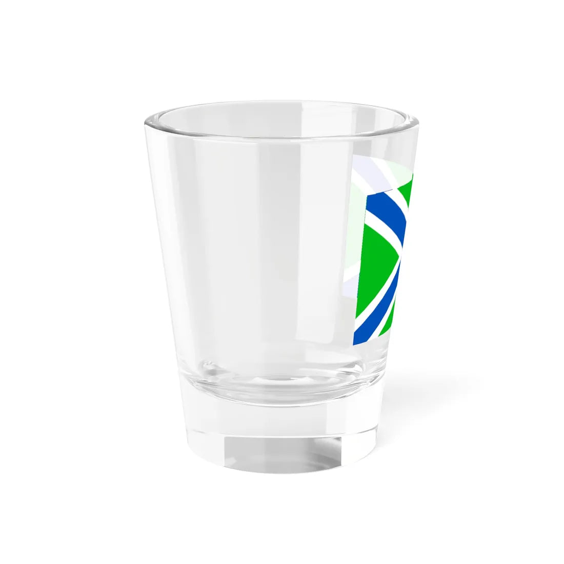 Flag of the Russian Coast Guard (Russia) Shot Glass 1.5oz - Go Mug Yourself