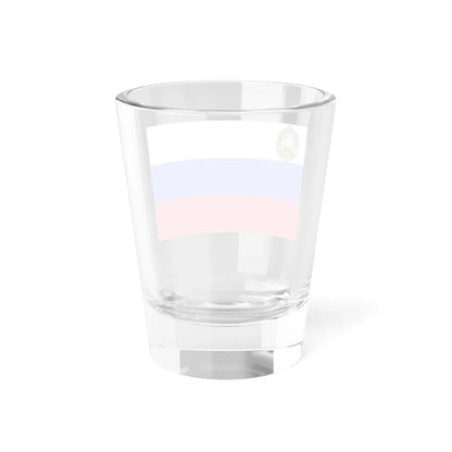 Flag of the Russian Mountain Society (Estonia) Shot Glass 1.5oz - Go Mug Yourself
