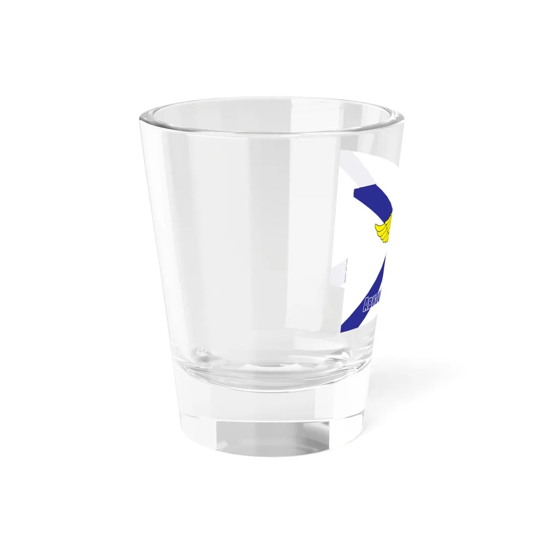 Flag of the Russian Naval Aviation (Russia) Shot Glass 1.5oz - Go Mug Yourself