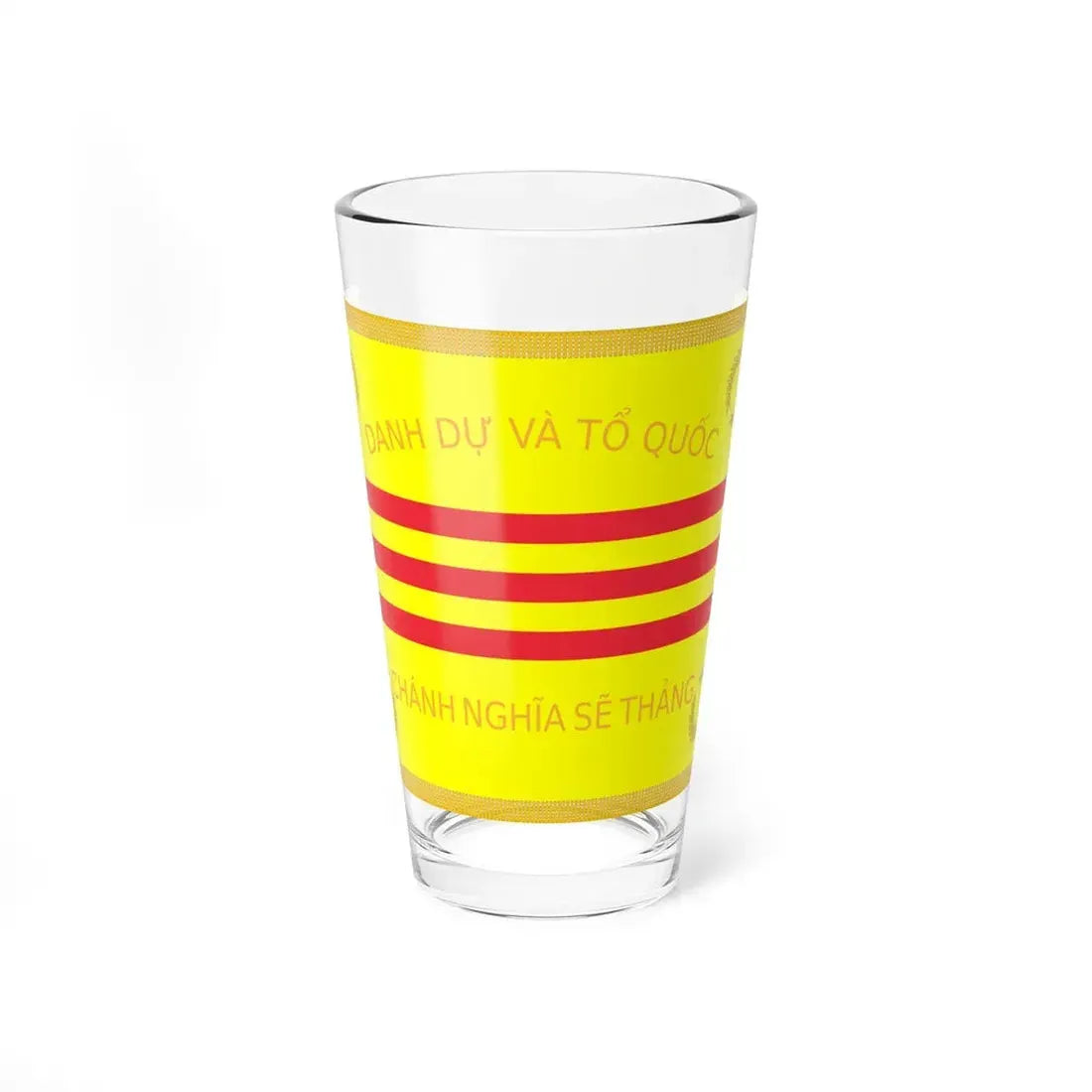 Flag of the RVNMF 1955-1965 (Vietnam) Pint Glass 16oz 16oz - Go Mug Yourself