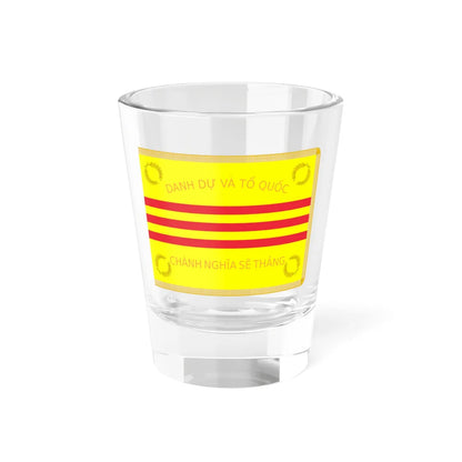 Flag of the RVNMF 1955-1965 (Vietnam) Shot Glass 1.5oz 1.5oz - Go Mug Yourself
