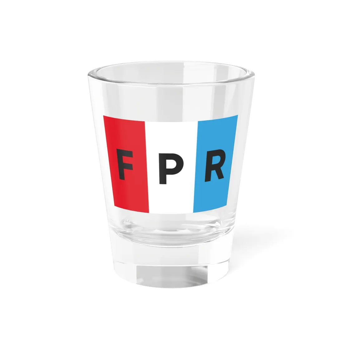 Flag of the Rwandan Patriotic Front (Rwanda) Shot Glass 1.5oz 1.5oz - Go Mug Yourself