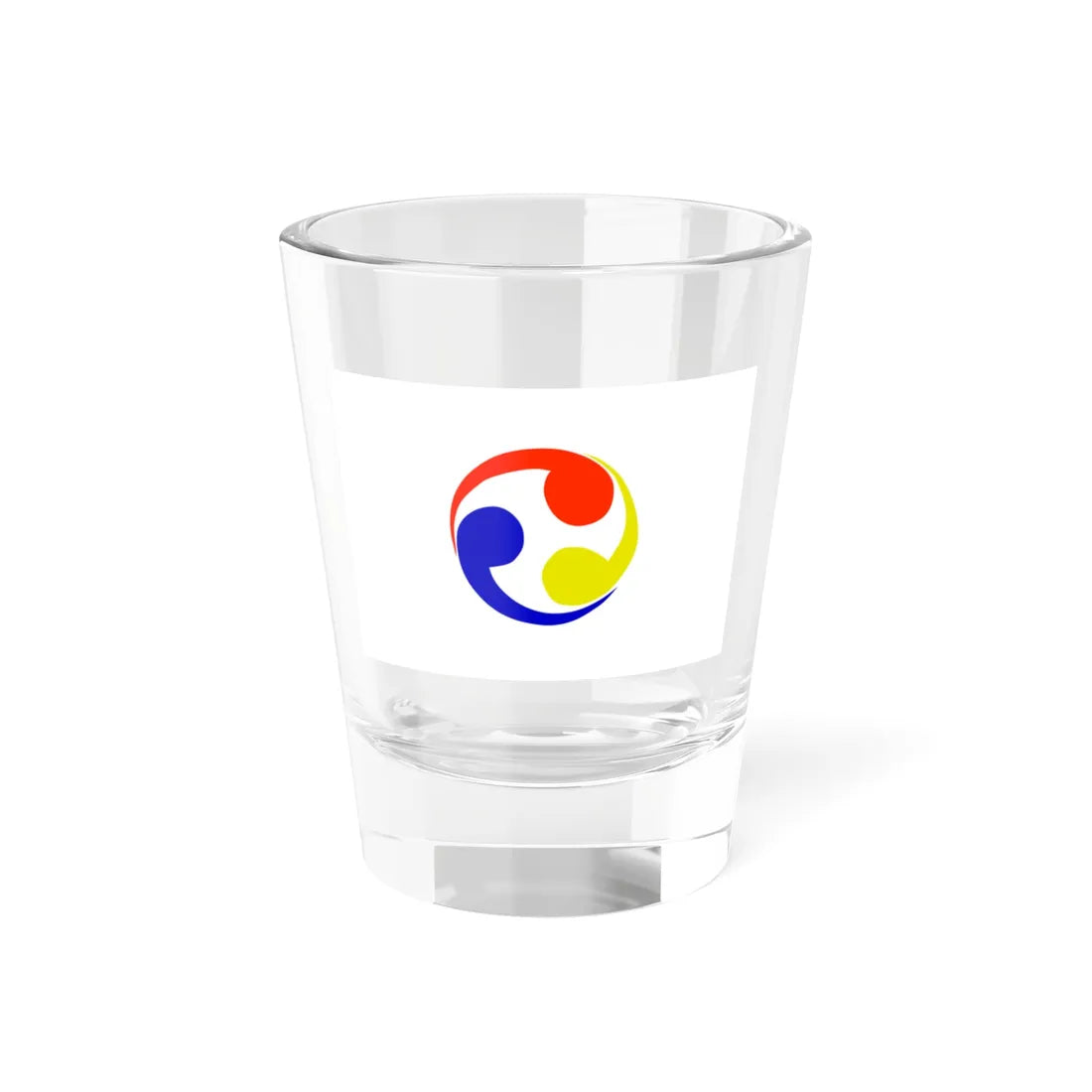 Flag of the Ryukyu Kingdom (Japan) Shot Glass 1.5oz 1.5oz - Go Mug Yourself