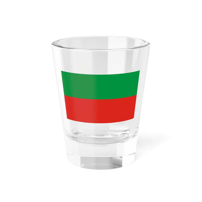 Flag of the Sac and Fox Nation (United States) Shot Glass 1.5oz 1.5oz - Go Mug Yourself