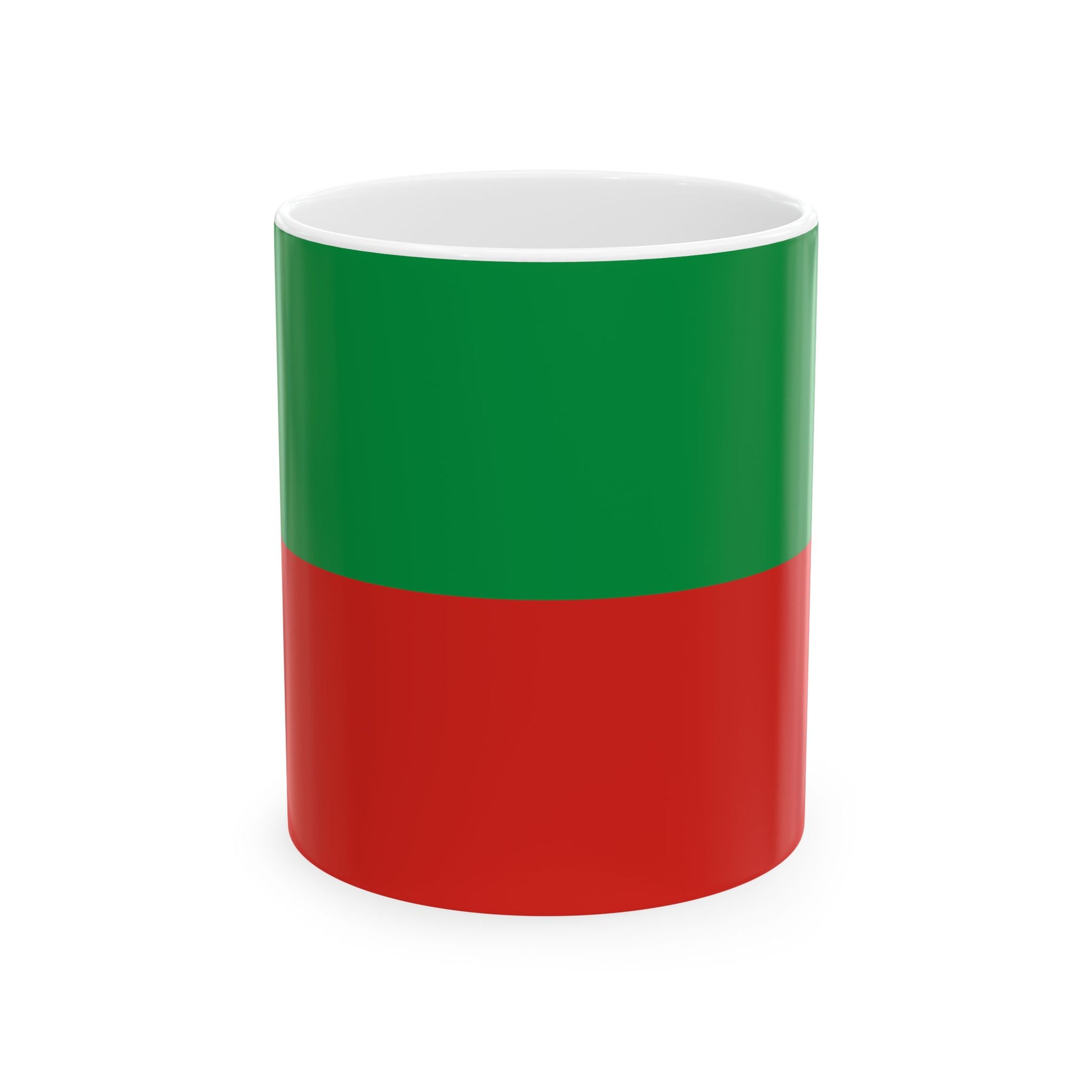 Flag of the Sac and Fox Nation (United States) White Coffee Mug-11oz-Go Mug Yourself