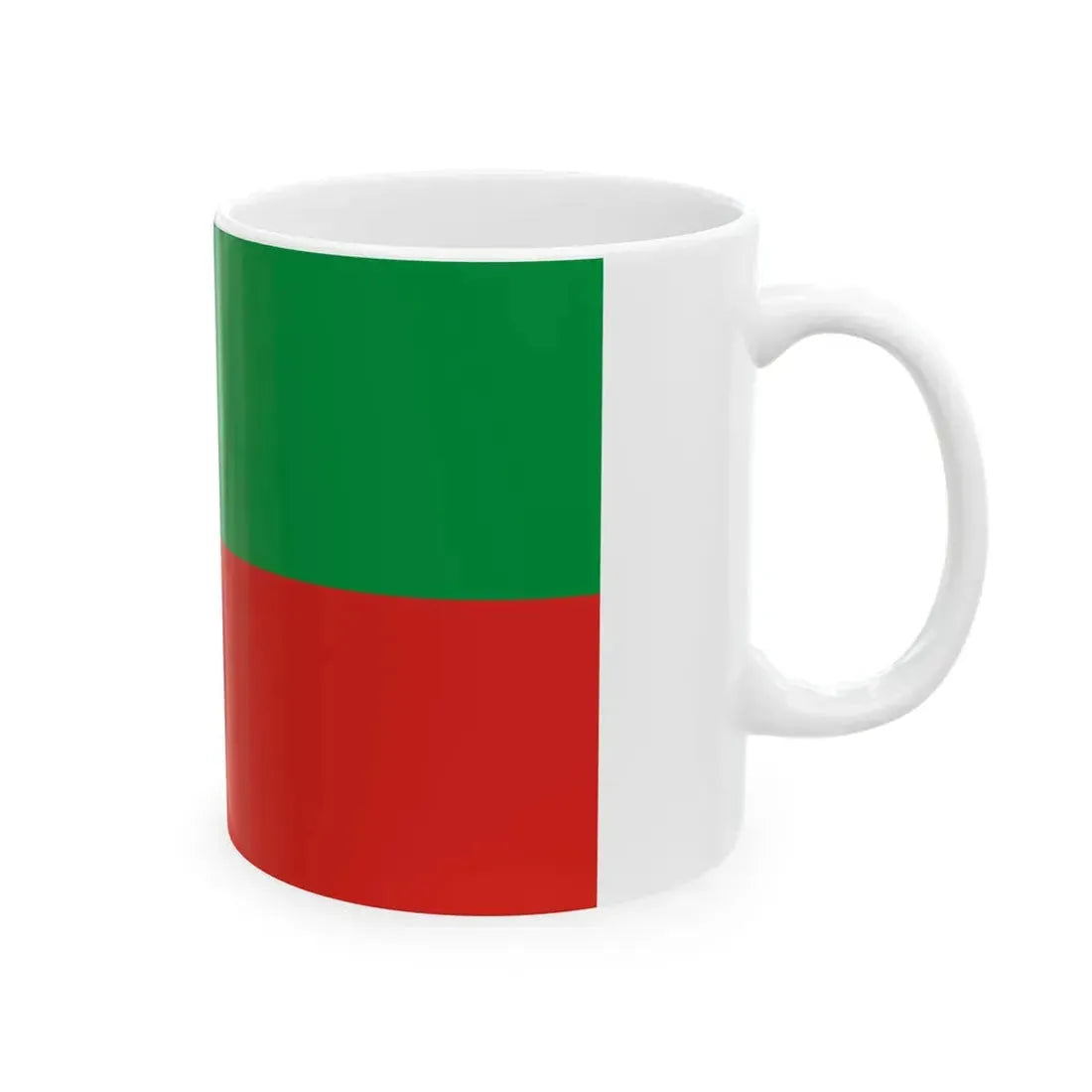 Flag of the Sac and Fox Nation (United States) White Coffee Mug - Go Mug Yourself