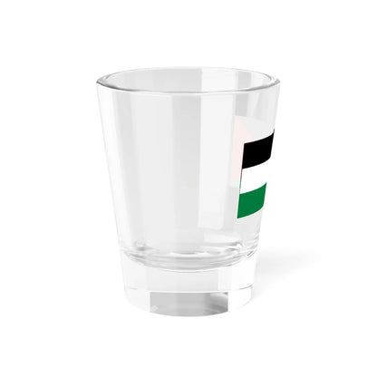 Flag of the Sahrawi Arab Democratic Republic obverse Shot Glass 1.5oz - Go Mug Yourself