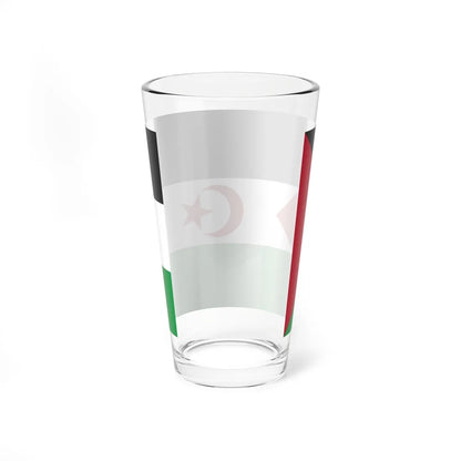 Flag of the Sahrawi Arab Democratic Republic proposal Pint Glass 16oz - Go Mug Yourself
