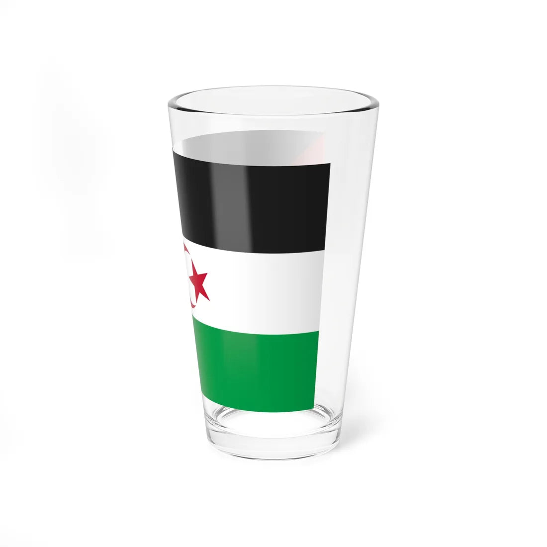 Flag of the Sahrawi Arab Democratic Republic proposal Pint Glass 16oz - Go Mug Yourself