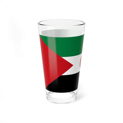 Flag of the Sahrawi Arab Democratic Republic proposed Pint Glass 16oz - Go Mug Yourself