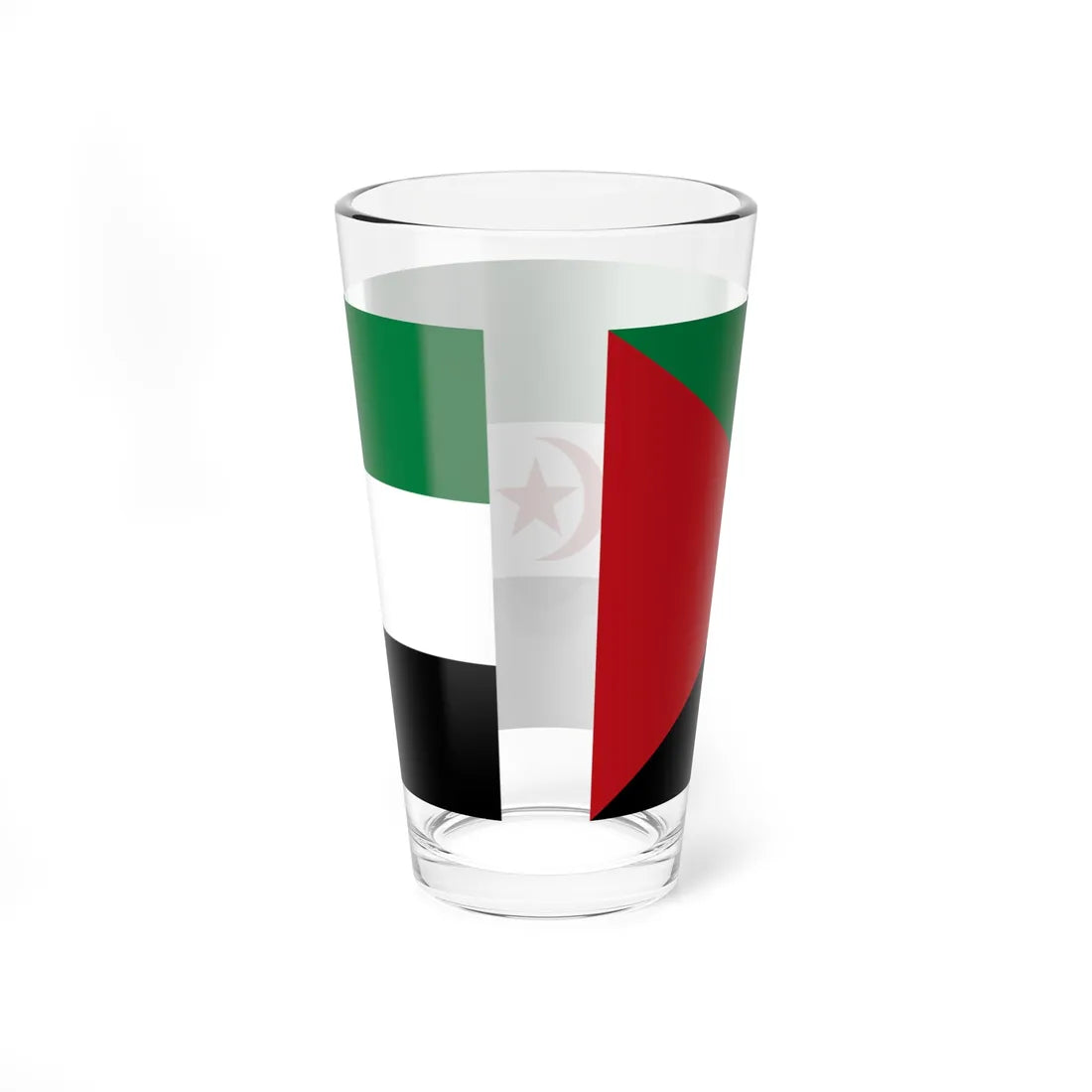 Flag of the Sahrawi Arab Democratic Republic proposed Pint Glass 16oz - Go Mug Yourself