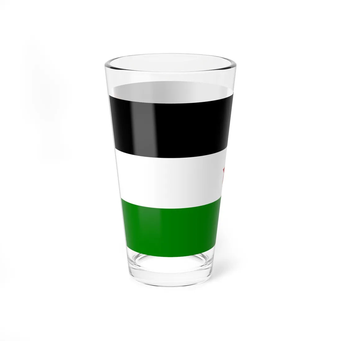 Flag of the Sahrawi Arab Democratic Republic right Pint Glass 16oz - Go Mug Yourself