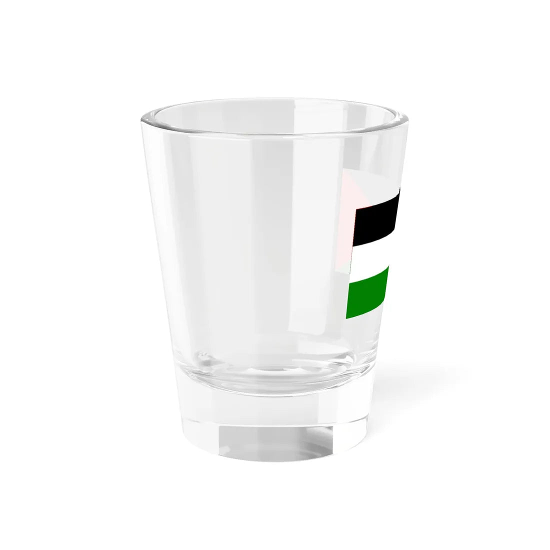 Flag of the Sahrawi Arab Democratic Republic right Shot Glass 1.5oz - Go Mug Yourself