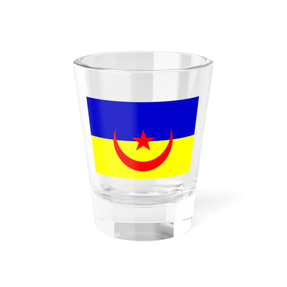 Flag of the Sahrawi National Union Party (Spain) Shot Glass 1.5oz 1.5oz - Go Mug Yourself