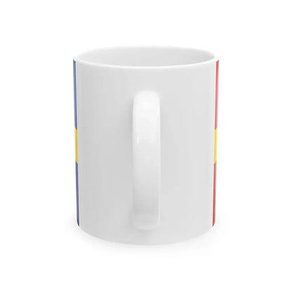 Flag of the Sami people Nordic (Finland) White Coffee Mug - Go Mug Yourself