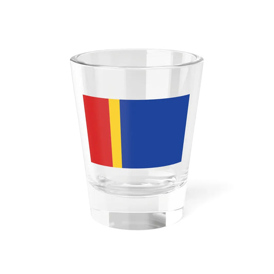 Flag of the Sami people old unofficial (Finland) Shot Glass 1.5oz 1.5oz - Go Mug Yourself