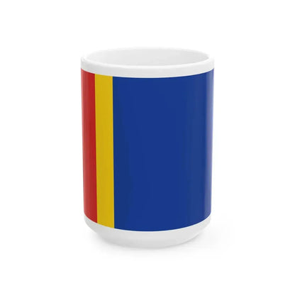Flag of the Sami people old unofficial (Finland) White Coffee Mug 15oz - Go Mug Yourself
