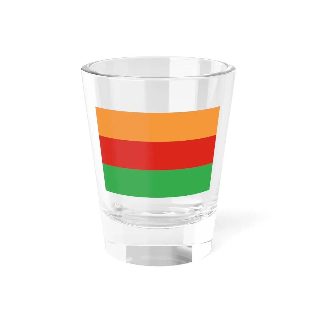 Flag of the Sant Princely State (India) Shot Glass 1.5oz 1.5oz - Go Mug Yourself