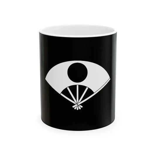 Flag of the Satake Lords of Akita in Dewa Province A (Japan) White Coffee Mug 11oz - Go Mug Yourself