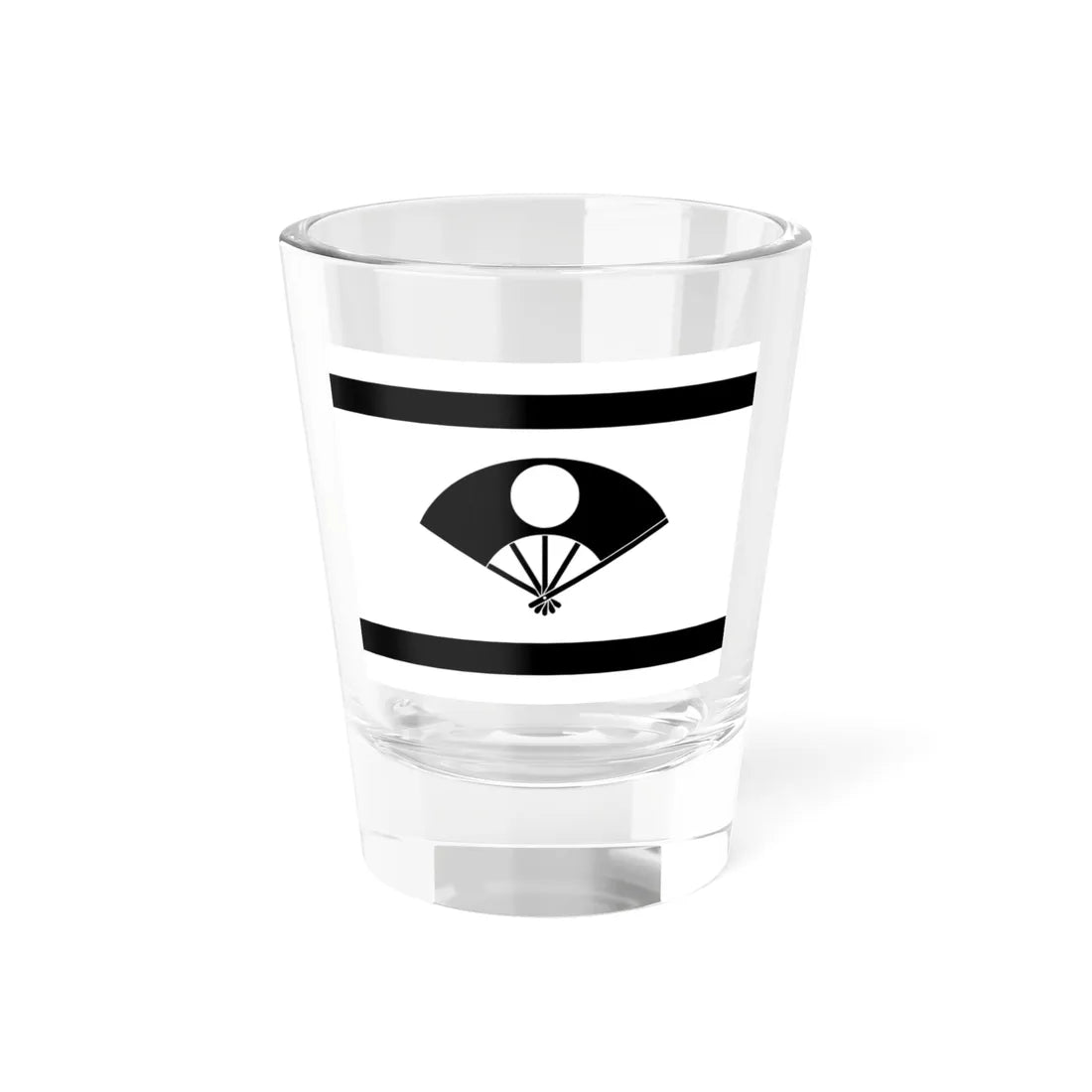 Flag of the Satake Lords of Akita in Dewa Province C (Japan) Shot Glass 1.5oz 1.5oz - Go Mug Yourself