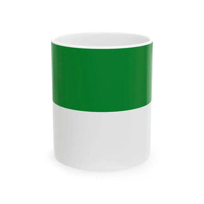 Flag of the Saxon Duchies 1815-1918 (Germany) White Coffee Mug 11oz - Go Mug Yourself