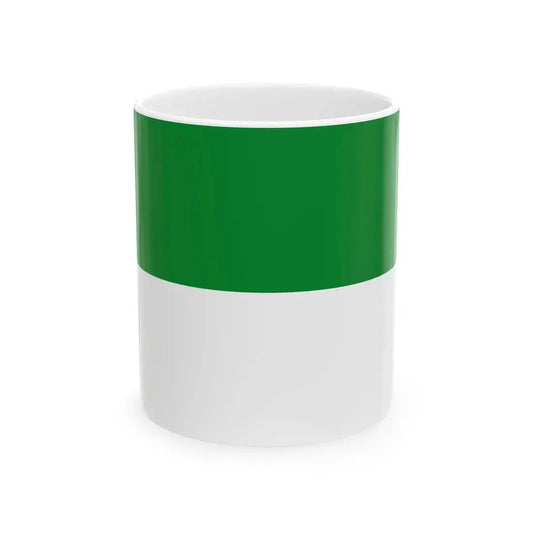 Flag of the Saxon Duchies 1815-1918 (Germany) White Coffee Mug 11oz - Go Mug Yourself