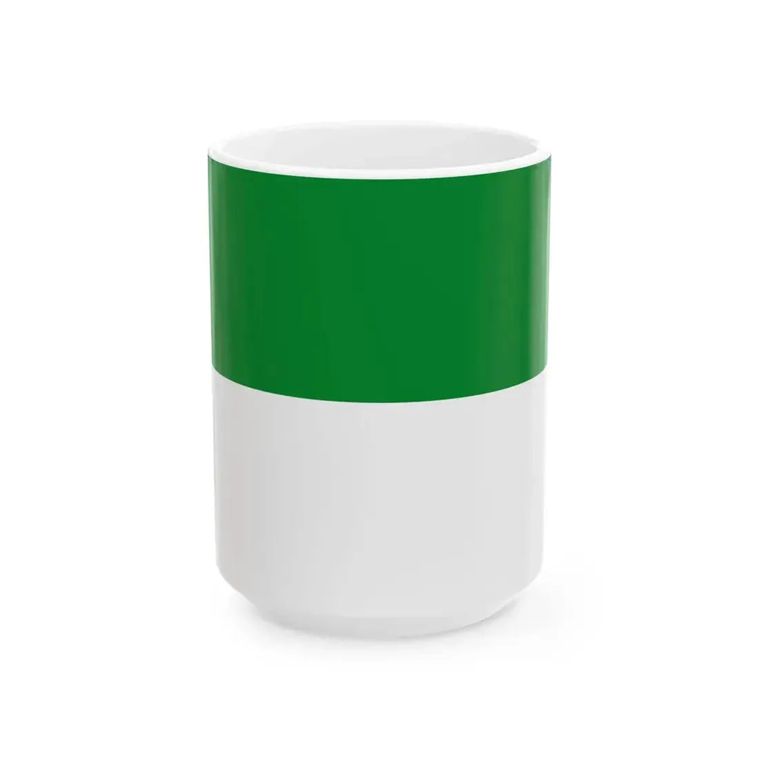 Flag of the Saxon Duchies 1815-1918 (Germany) White Coffee Mug 15oz - Go Mug Yourself
