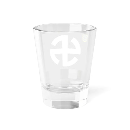 Flag of the Schalburgkorps (Denmark) Shot Glass 1.5oz - Go Mug Yourself
