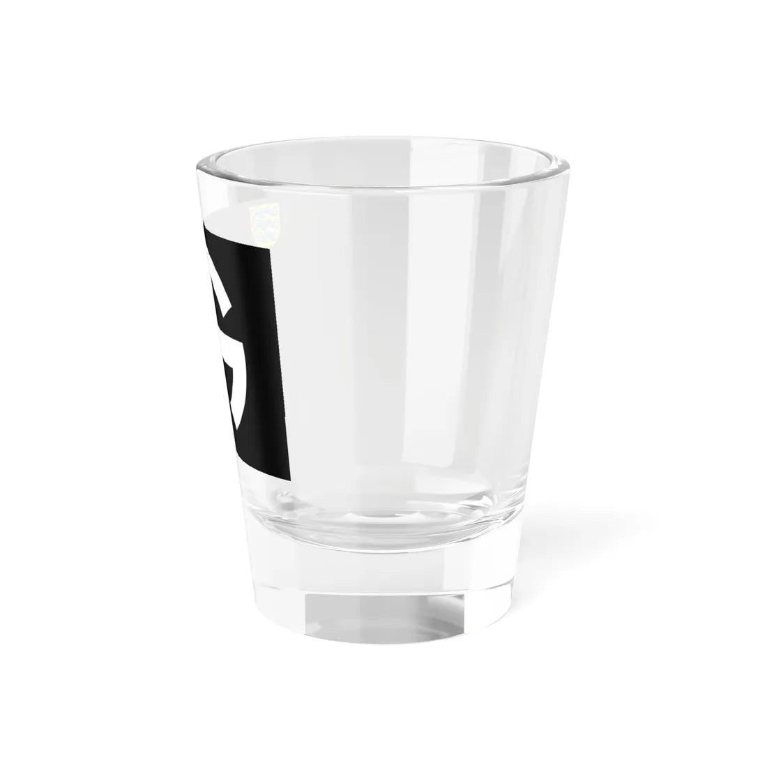 Flag of the Schalburgkorps (Denmark) Shot Glass 1.5oz - Go Mug Yourself